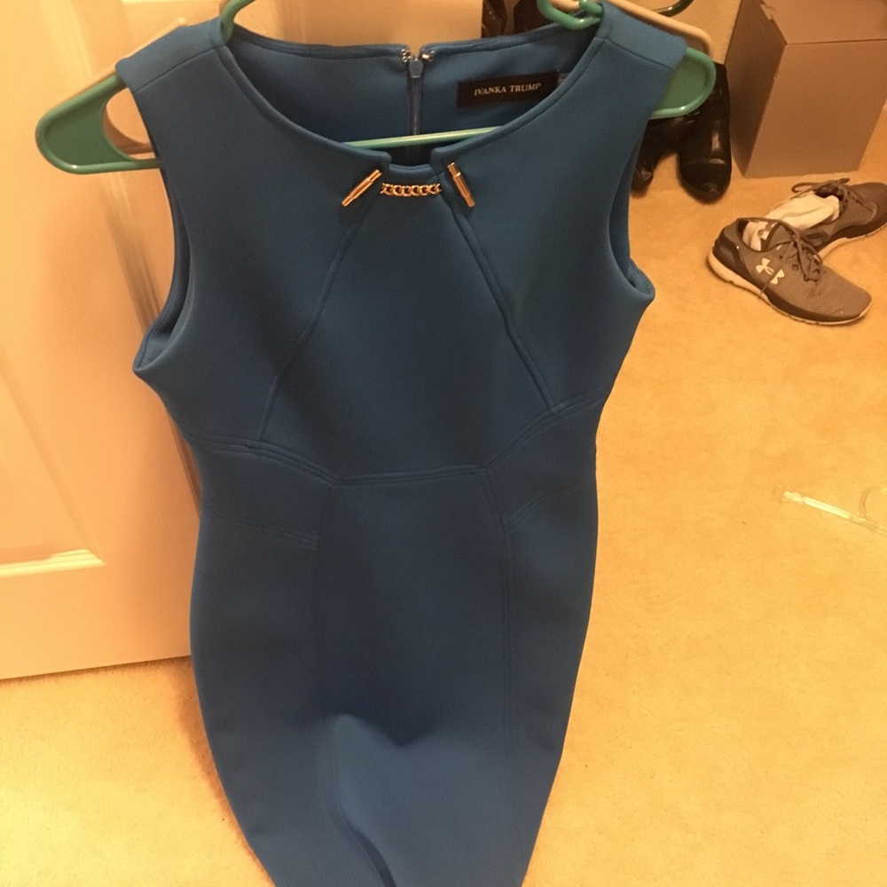 Blue dress